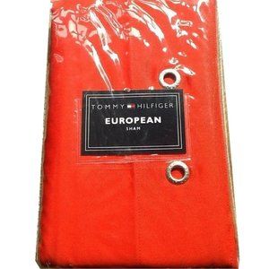 brand new RED Tommy Hilfiger Classic Chino EURO Sham